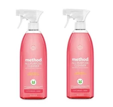 2 Pack - Method Pink Grapefruit All-Purpose Natural Surface Cleaner 28 oz Each