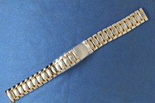 Bracciale finitura oro-acciaio Ansa dritta 14mm NOS #3