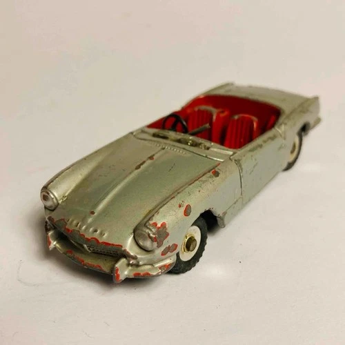 Dinky Toys #114 Triumph Spitfire Silver - Original Vintage (ref34)