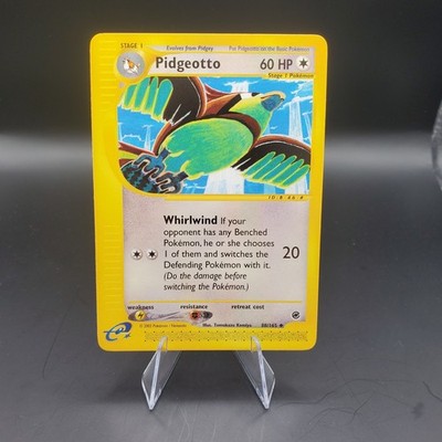 Pidgeotto Pokemon Card #88/165 Expedition Base Set - LP