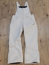 Arctix Women's Essential Insulated Ski Snow Bib White Large/Regular