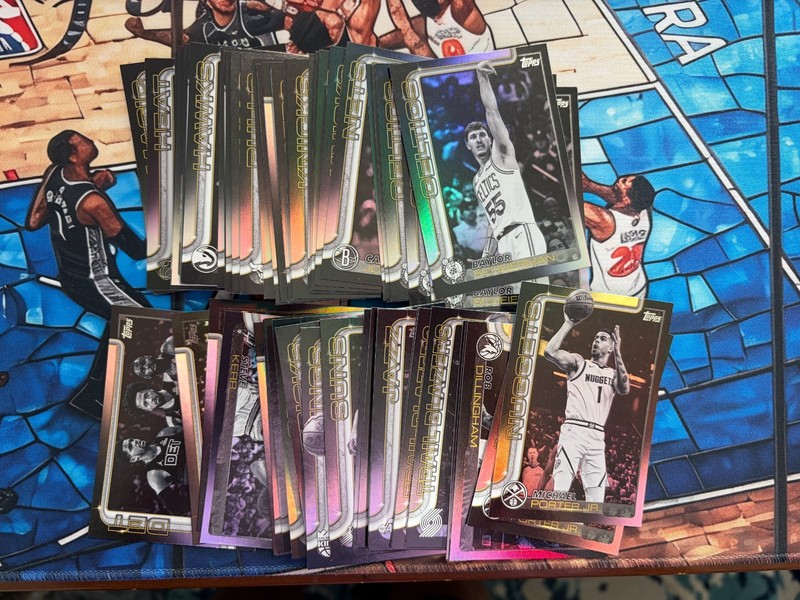 2025-26 Topps Blackout Flagship Basketball Lot of 68