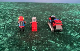 LEGO Space Saucer Centurion 6939 *100% Complete w Instructions & Mini Figs *1994