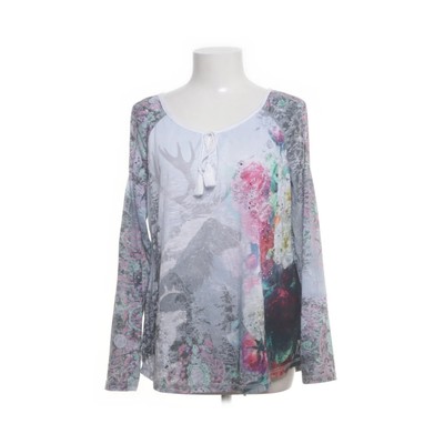 Tredy, Bluse, Größe: 38, Blau/Mehrfarbig, Polyester, Damen #9sD