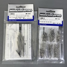 Kyosho Mini Inferno Titanium Suspension Shafts & Titanium Screw Set IHW09 IHW12