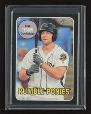 2018 Topps Heritage Minor League #180 Tim Tebow Black #/50
