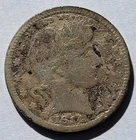 1914 US Barber Quarter Silver Coin