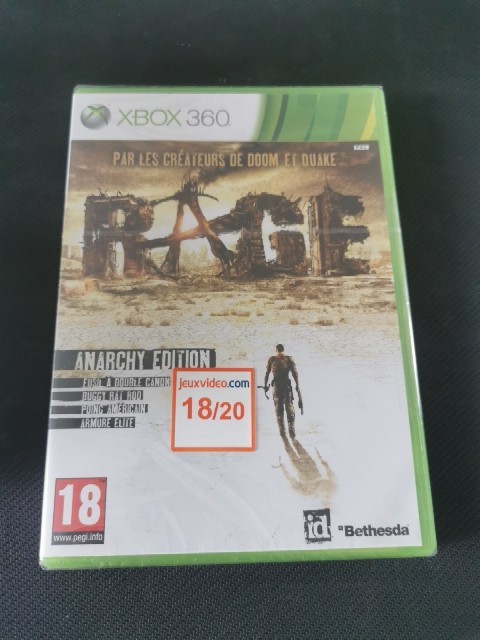 Rage Anarchy Edition / XBOX 360 / Neuf Blister / PAL FR
