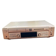 Sony MXD-D40 CD MD Cassette Deck All Function Tested Silver Japan