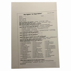 Star Fighter (Sega Saturn, 1996) CIB Complete w/ Manual + Reg Card Tested