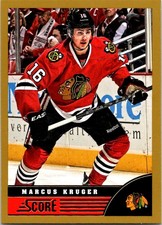 2013-14 Score #104 Marcus Kruger Gold