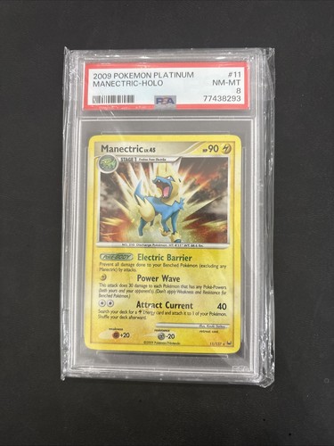 Manectric graded PSA 8 for sale on eBay