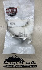 Western Fisher Snow Plow Clevis Pivot Bar Pin Kit 1.0 X 2.75 43745