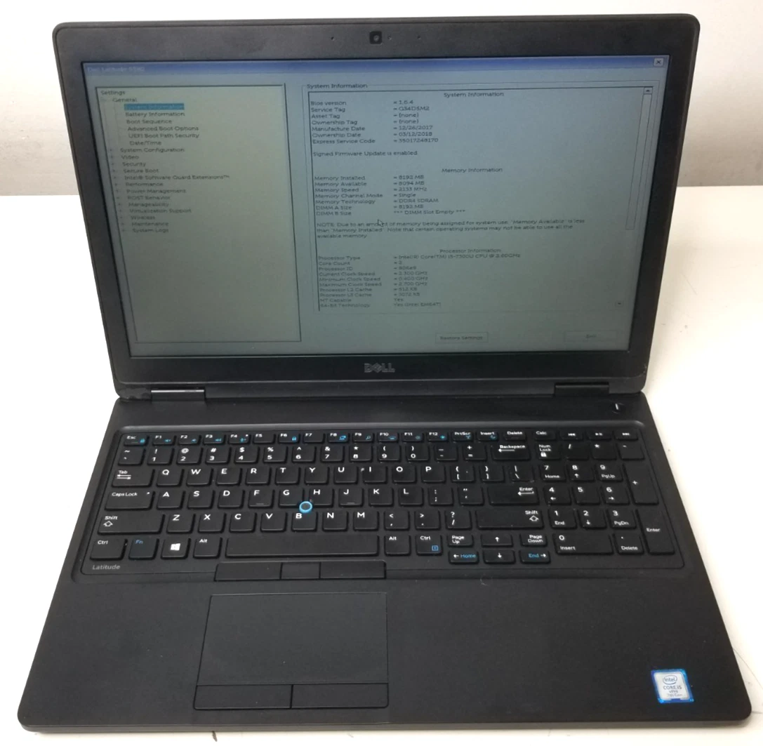 Dell Latitude 5580 PC Laptops & Netbooks for Sale | Shop New