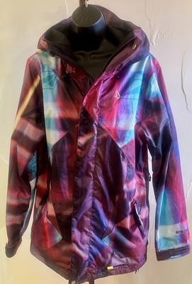 NWT! Volcom Nimbus 15k Snowboard Ski Jacket M Women s Hooded Waterproof 