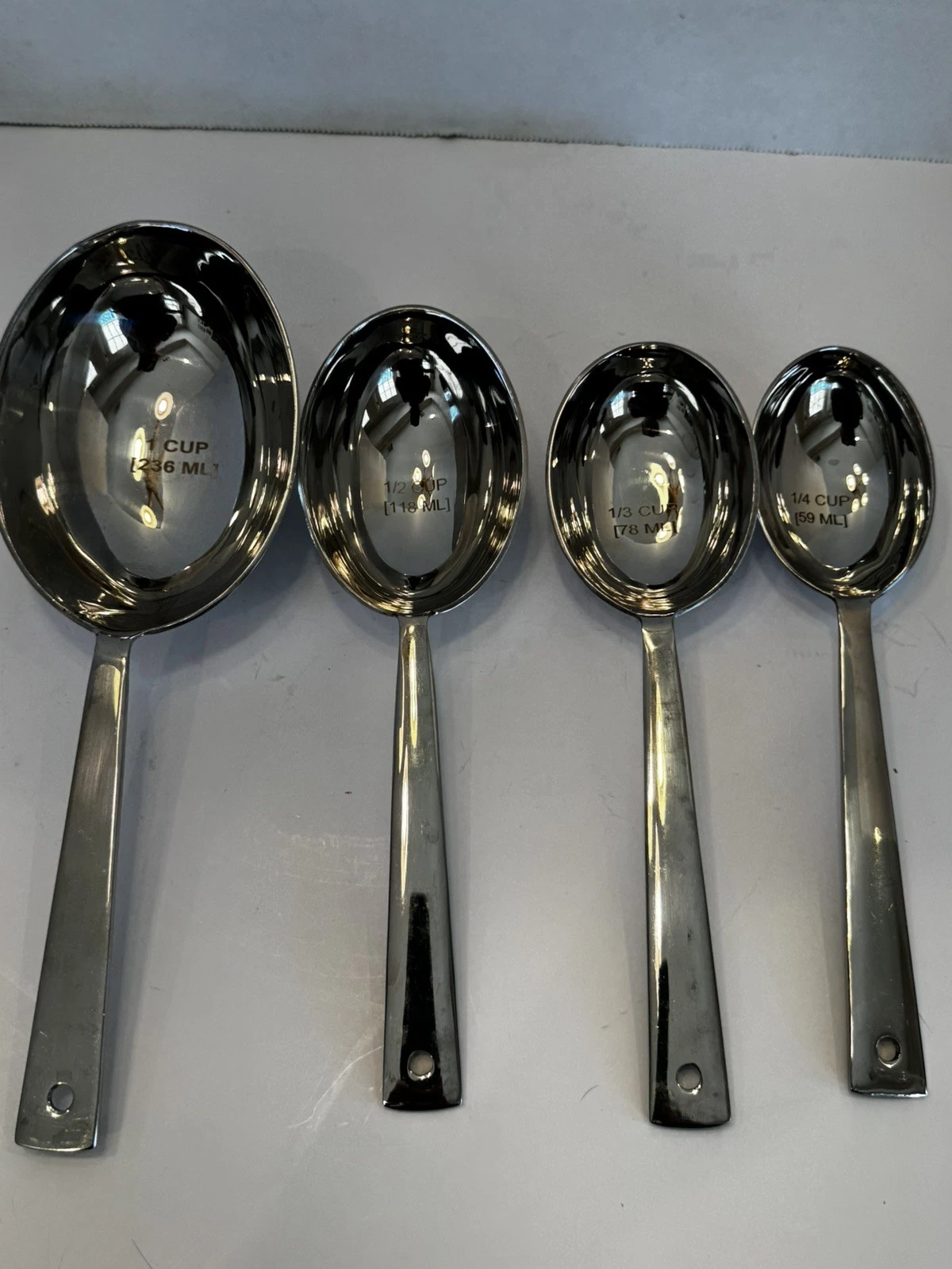 4 piece Stainless Steel Measuring Cup set, Heavy-Duty
Opens in a new window or tab