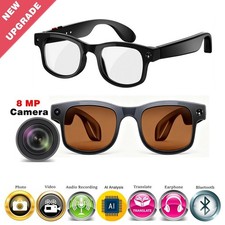 AI Smart Glasses with Camera Video And Translatiion -- Supports iOS Android