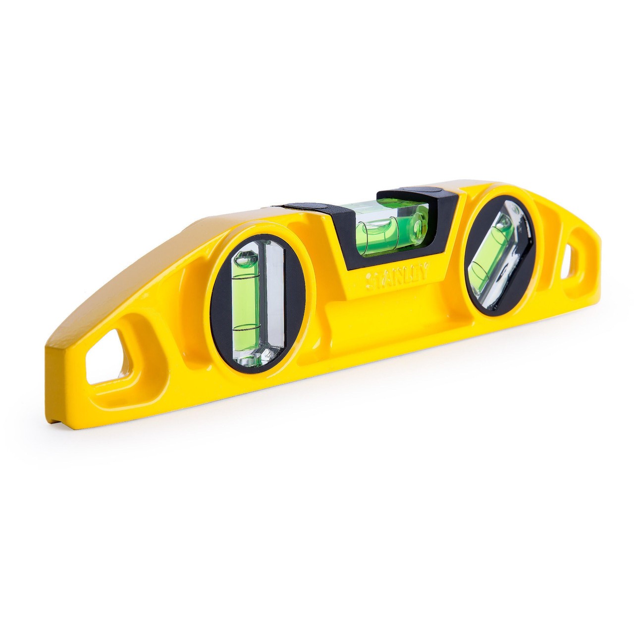 Stanley 220mm / 9"" FatMax Torpedo Scaffold Level 3 Vials (0-43-603)
