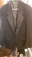 Vintage Firenze Mens Tuxedo Tux Jacket Black Size 40 Costume Party