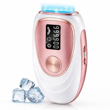 IPL Laser Hair Removal Device for Women  Men - Home 45 F Ice-Cooling Contact fo