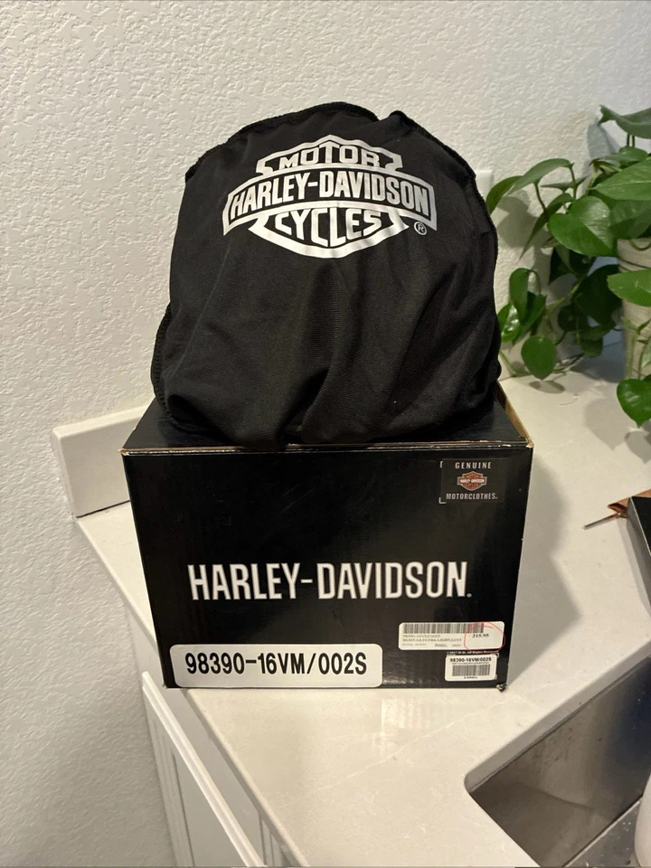 哈雷戴维森头盔带抽绳袋防尘罩带用户手册 — 第 2/4 张图片