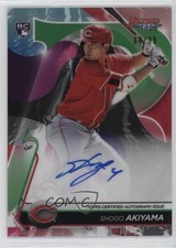 2020 Bowman's Best of Green Refractor 84/99 Shogo Akiyama #B20-SA Auto e6p