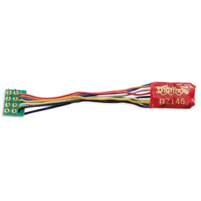 Digitrax DZ146PS Z/N/HO Mobile DCC Decoder   Pluggable Sound-Ready (1 Amp, 4 FX³