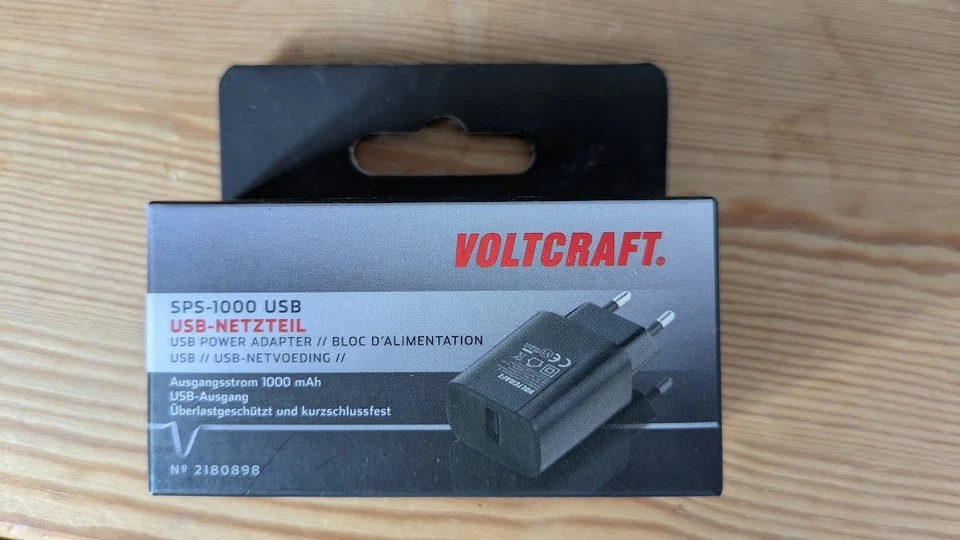 voltcraft sps 1000 usb Netzteil