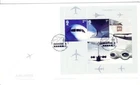 GB 2002 AIRCRAFT SHEET   FDC