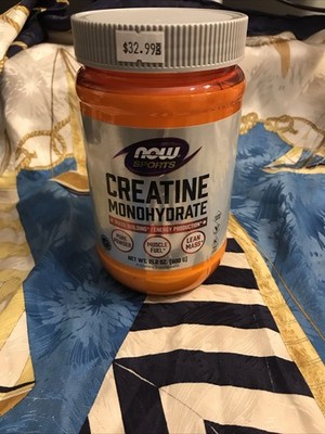 NOW Sports Pure Creatine Monohydrate Powder & more