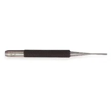 Starrett 565A Drive Pin Punch, 1/16 In Tip, 4 In L