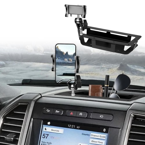 Metal Dash Mount Phone Holder Compatible with 2019-2024 2025 Silverado & 2019... - Picture 2 of 6