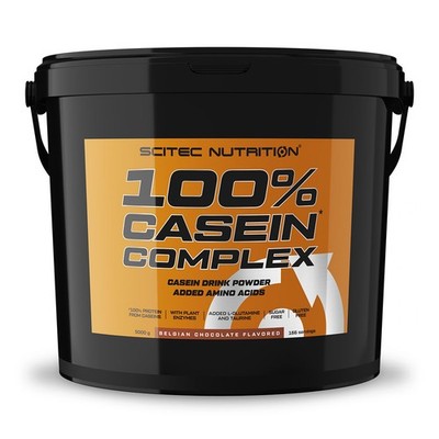 (25,70 EUR/kg) Scitec Nutrition 100% Casein Complex 5000g Protein Eiweiß