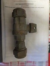 McDonald 1 Inch Curb Stop Ball Valve Used