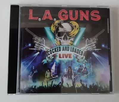 L.A.GUNS - COCKED AND LOADED LIVE CD - BRAND NEW (NOT SEALED) SEE PHOTOS - Image 1 of 3