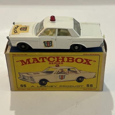 Matchbox Ford Galaxie Police (Gebraucht) in Ettingen für CHF 3 – mit