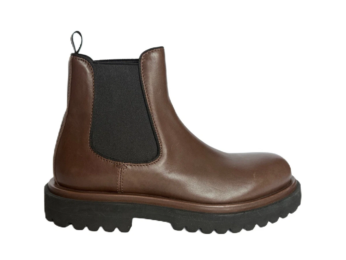 Officine Creative Avant Garde Double Zip Boot. Size 8 US 41 EU Officine Vintage Creative Brown Avant Garde Opium Double Zip  main image 3