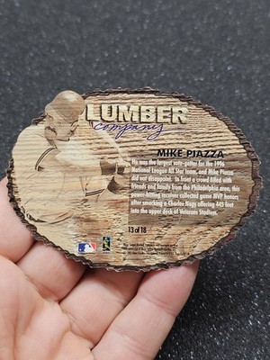 ❣️激レア‼️greatest match 1997〜2003 ラ・リーガ 即発送 1997 Fleer - Lumber Company Mike Piazza #13 for sale online | eBay