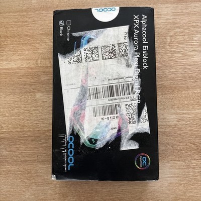 Alphacool Eisblock XPX Aurora CPU Water Block, Digital RGB, Black