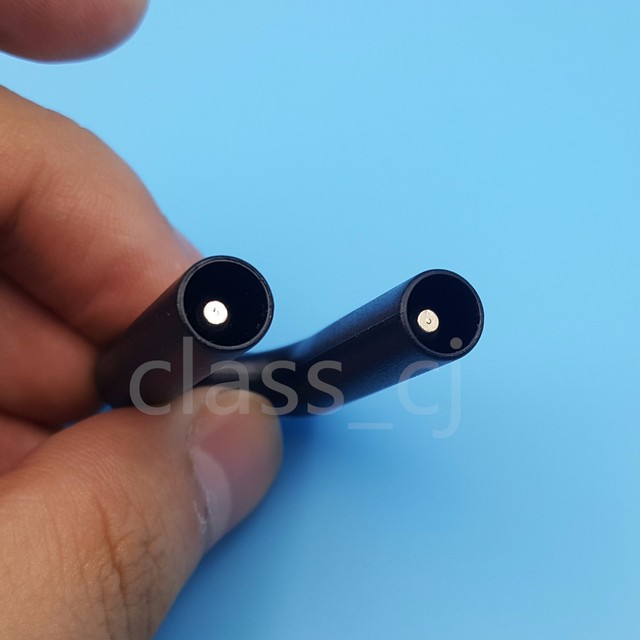 2Pcs Black 4mm Banana Plug Pitch 19mm Jumper For Multimeter Calibration