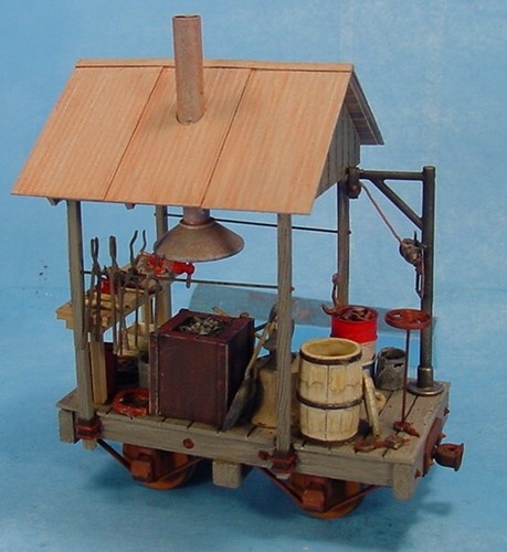 KIT DE COCHE HERRERO DE REGISTRO/MINERÍA ON3/ON30 SERVICIOS MODELO WISEMAN - Imagen 9 de 12