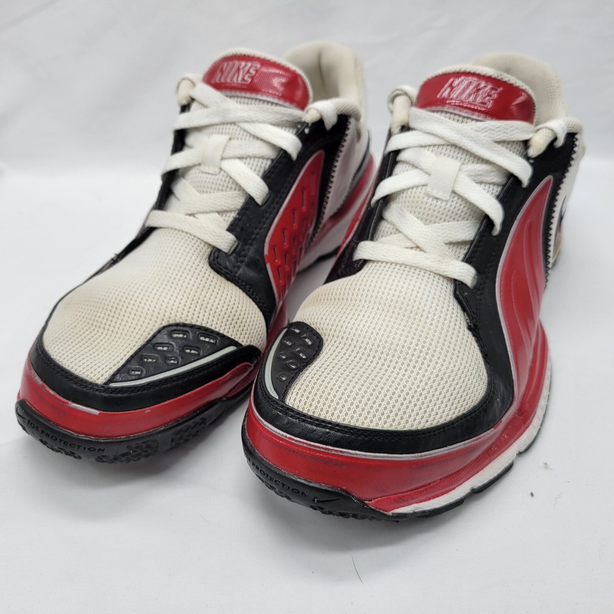 Nike Air Edge Tennis Shoes Mens 12 Black Red White Full Length Air 318041-061 Nike Vapor 12 All Court Shoe Men Red, Black | Tennis-Point main image 3
