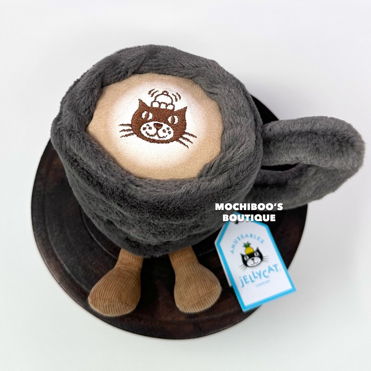 Jellycat AMUSEABLE COFFEE CUP Soft Plush Toy NWT Cute LOVEY