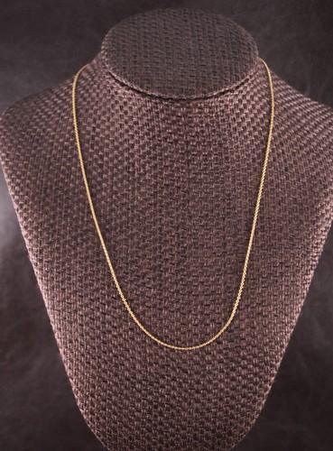 James Avery Fine Cable Chain 18k (750 