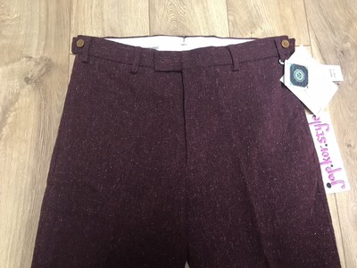 BRAND NEW Visvim Burgundy Wool Slacks Pants Fragment | eBay