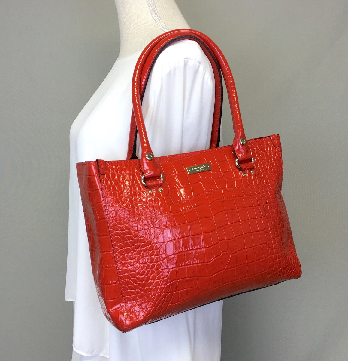 Kate spade new sales york red handbag
