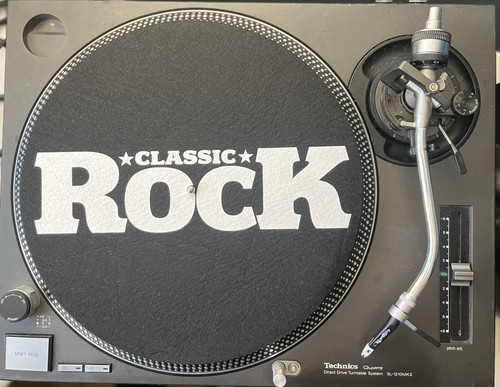 Classic Rock Turntable Felt Slipmats x 2 - Picture 3 of 3