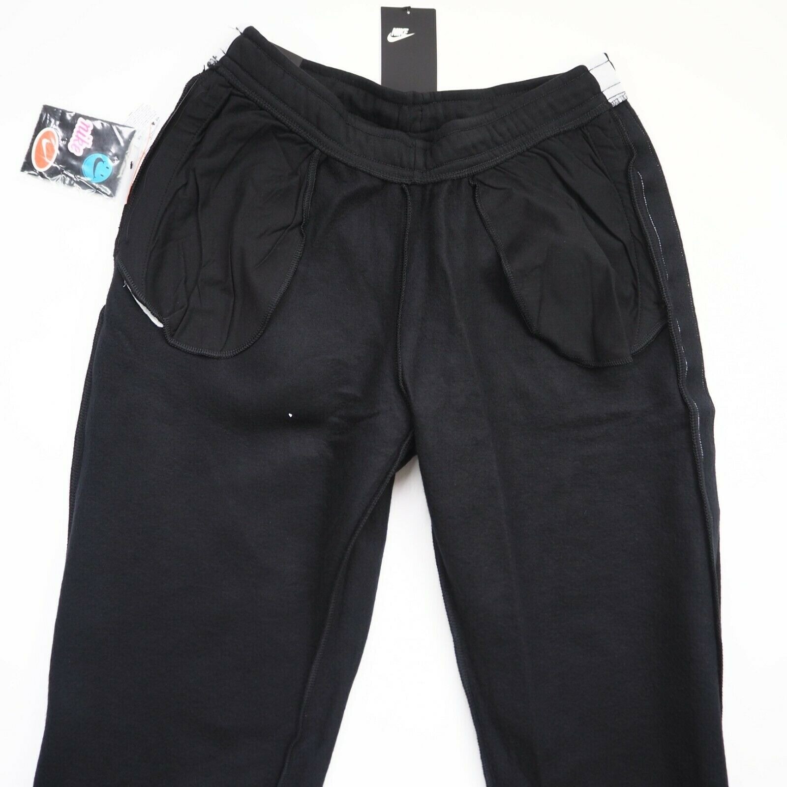 Women's Nike Loose Fit CJ2036 010 Running Training Pants Black Vintage