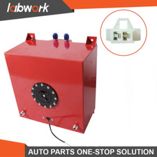 Labwork 10 Gallon Fuel Cell Tank Aluminum W Level Sender Racing Drift Red Labwork 10 Gallon Fuel Cell Tank Aluminum W Level Sender Racing Drift Red