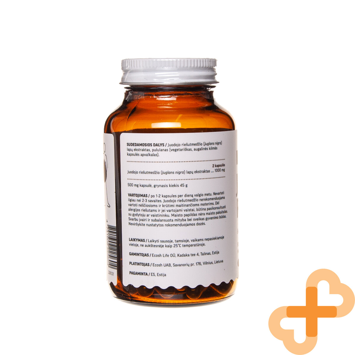 ECOSH Black Walnut (Black Walnut) 500 mg Supplement from Parasites 90